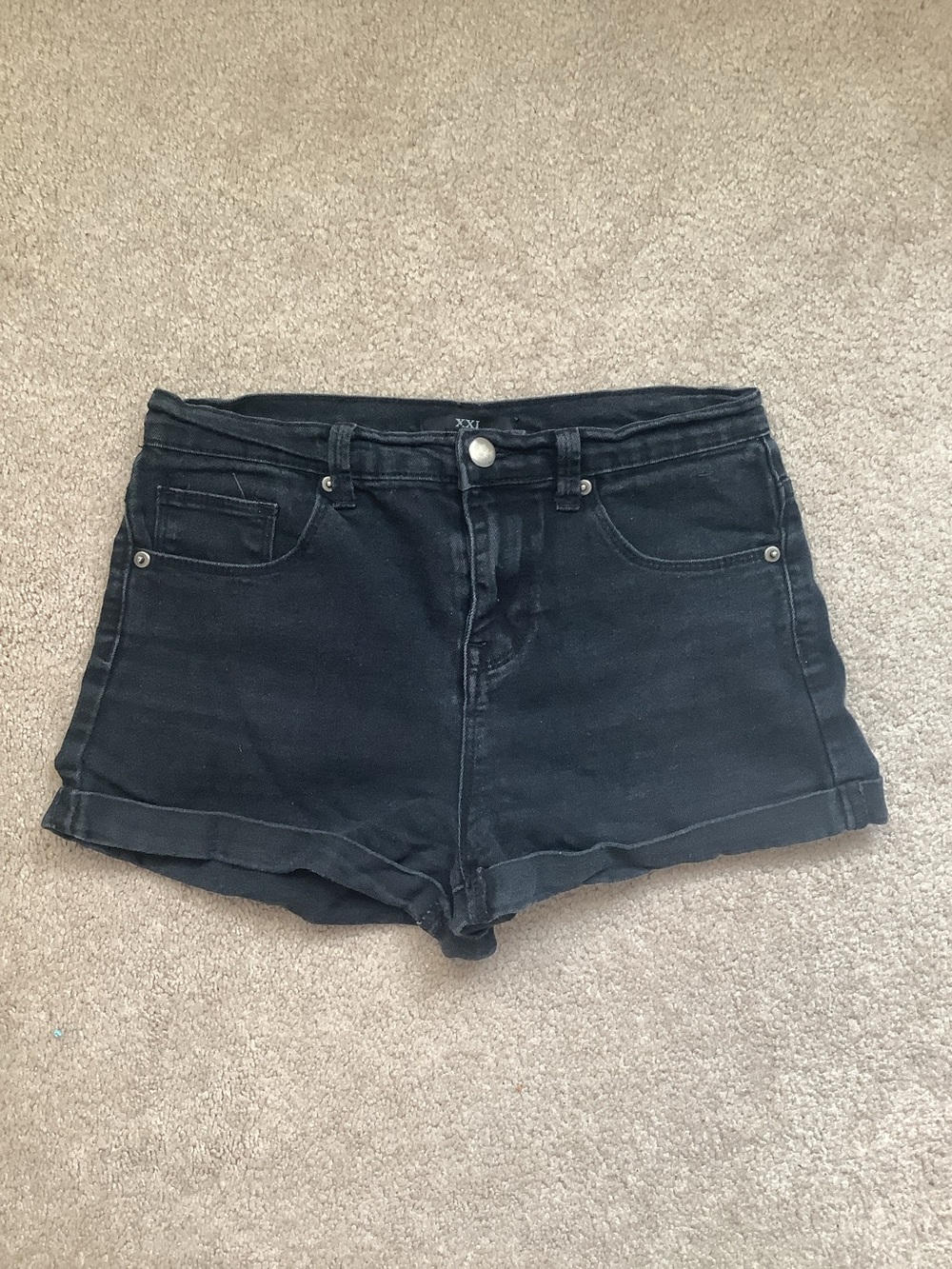 Forever 21 lightweight black shorts, sz 27